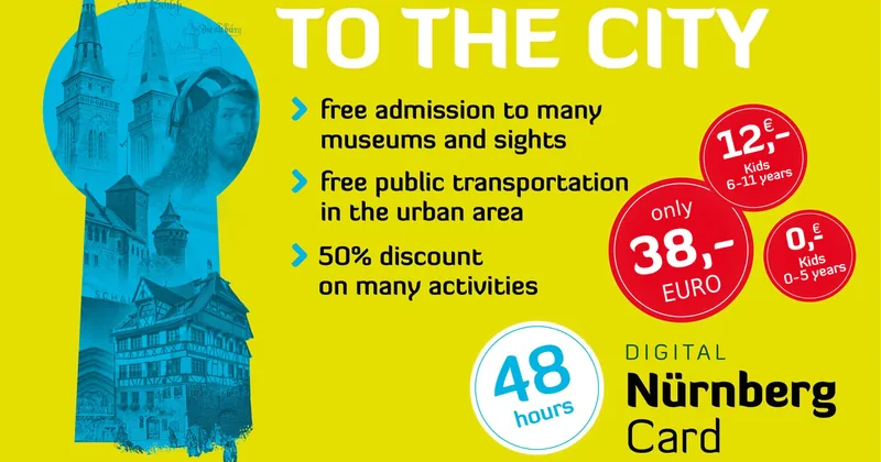 Nuremberg: 48-Hour CityCard with Free Public Transport